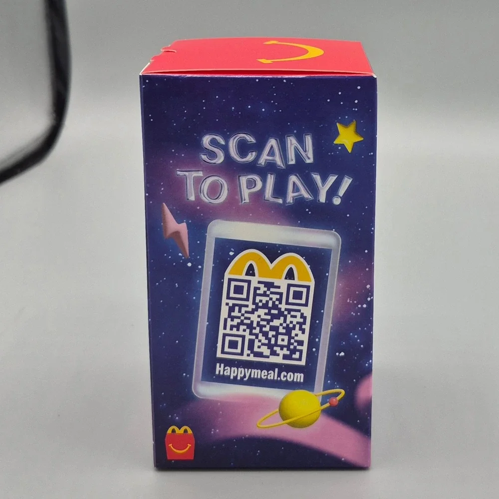 McDonalds BT21 Happy Meal Toy MANG Purple Space Galaxy Figure 2024 New In Box